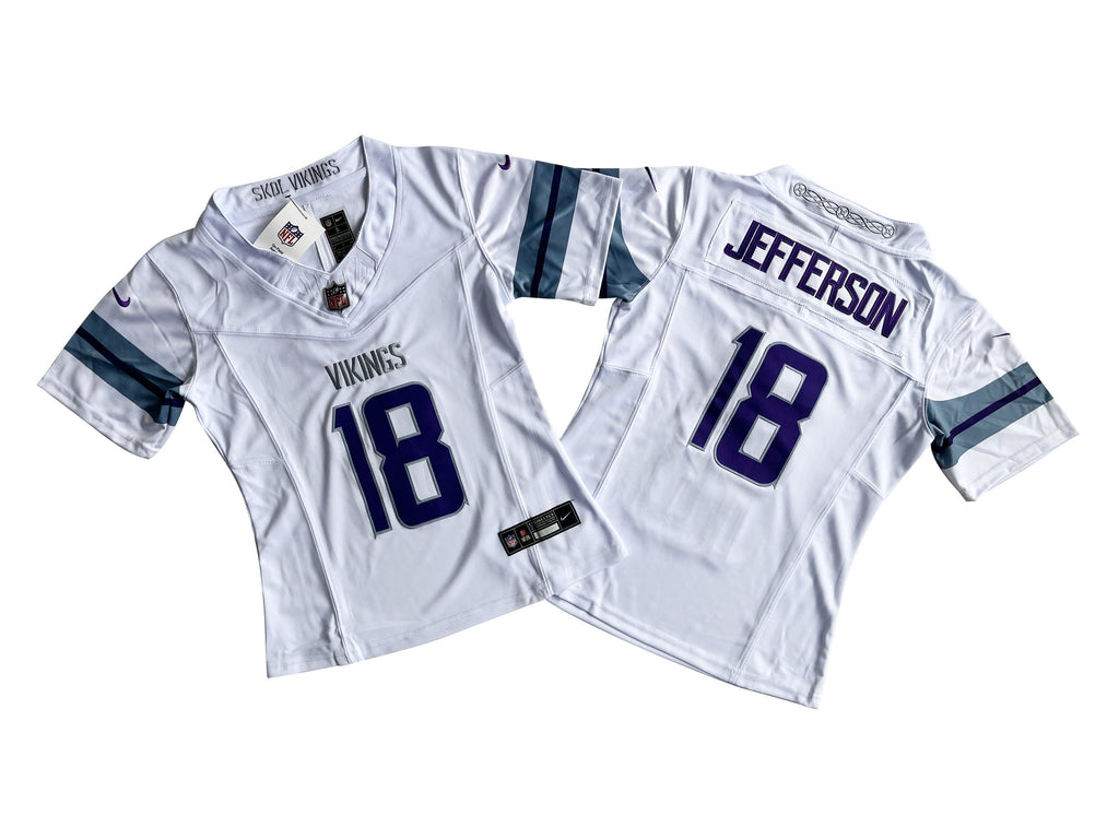 NFL Women's Minnesota Vikings Vapor F.U.S.E. Limited Jersey White