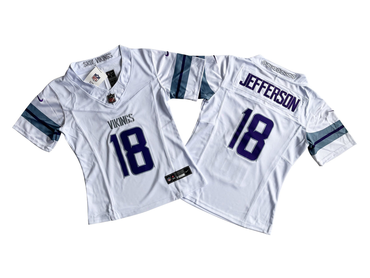 NFL Women's Minnesota Vikings Vapor F.U.S.E. Limited Jersey White
