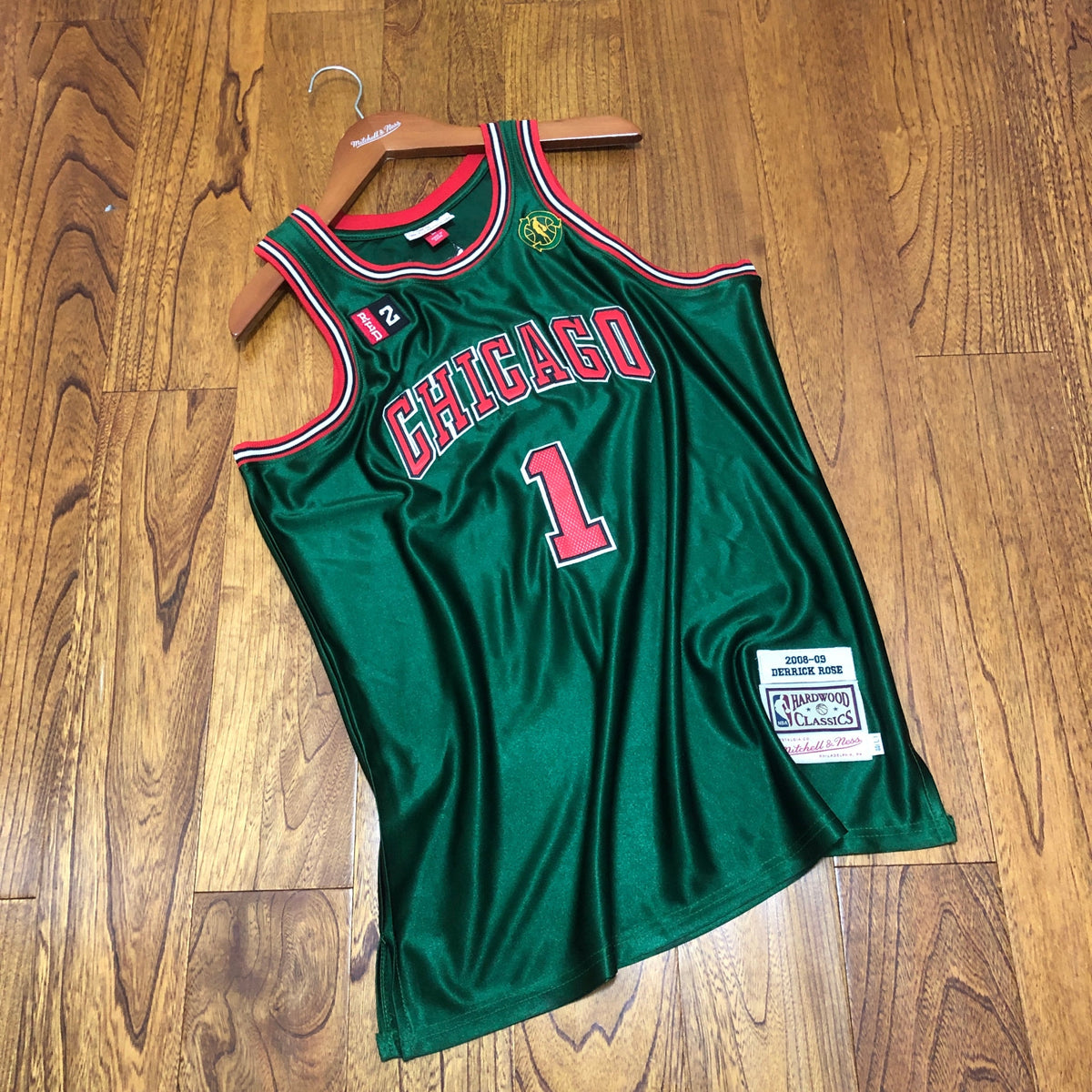 Jersey Authentic Alternate Chicago Bulls Derrick Rose 2008/09