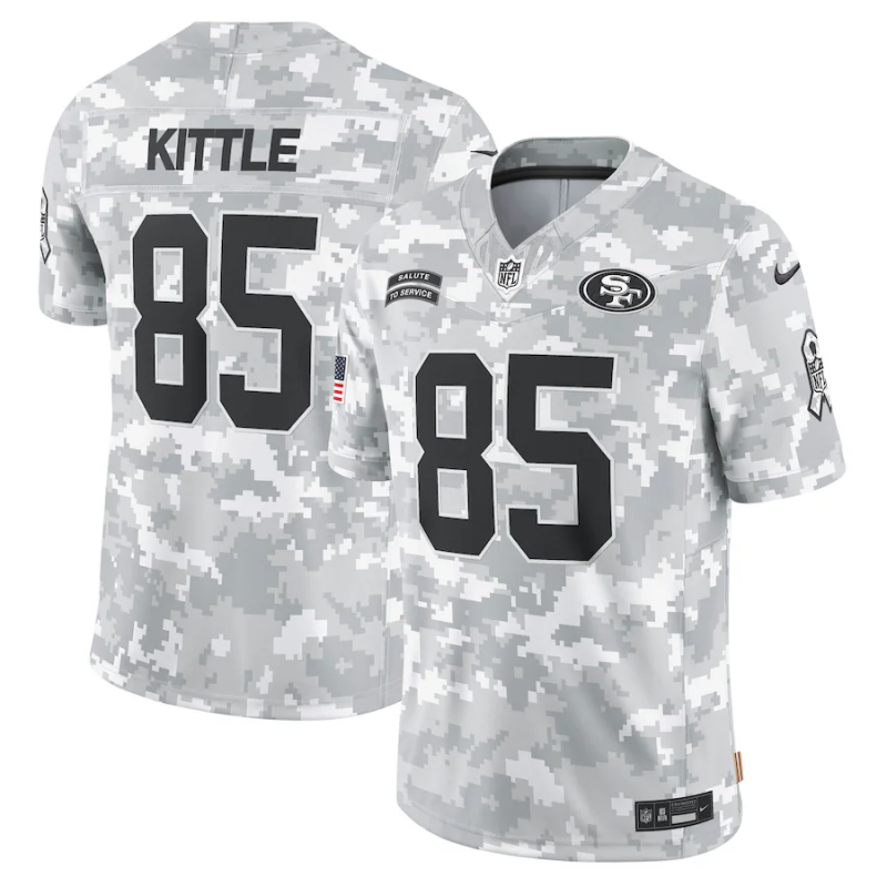 NFL San Francisco 49ers Vapor F.U.S.E. Limited Jersey Salute To Service 2024
