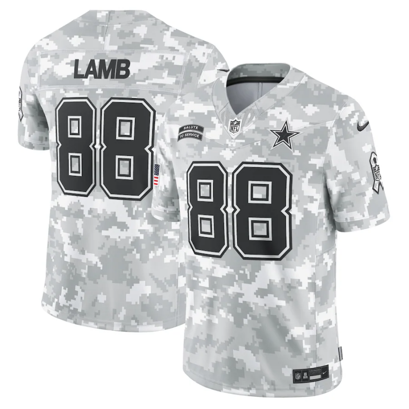 Jersey NFL Dallas Cowboys Salute To Service Vapor Limited 2024