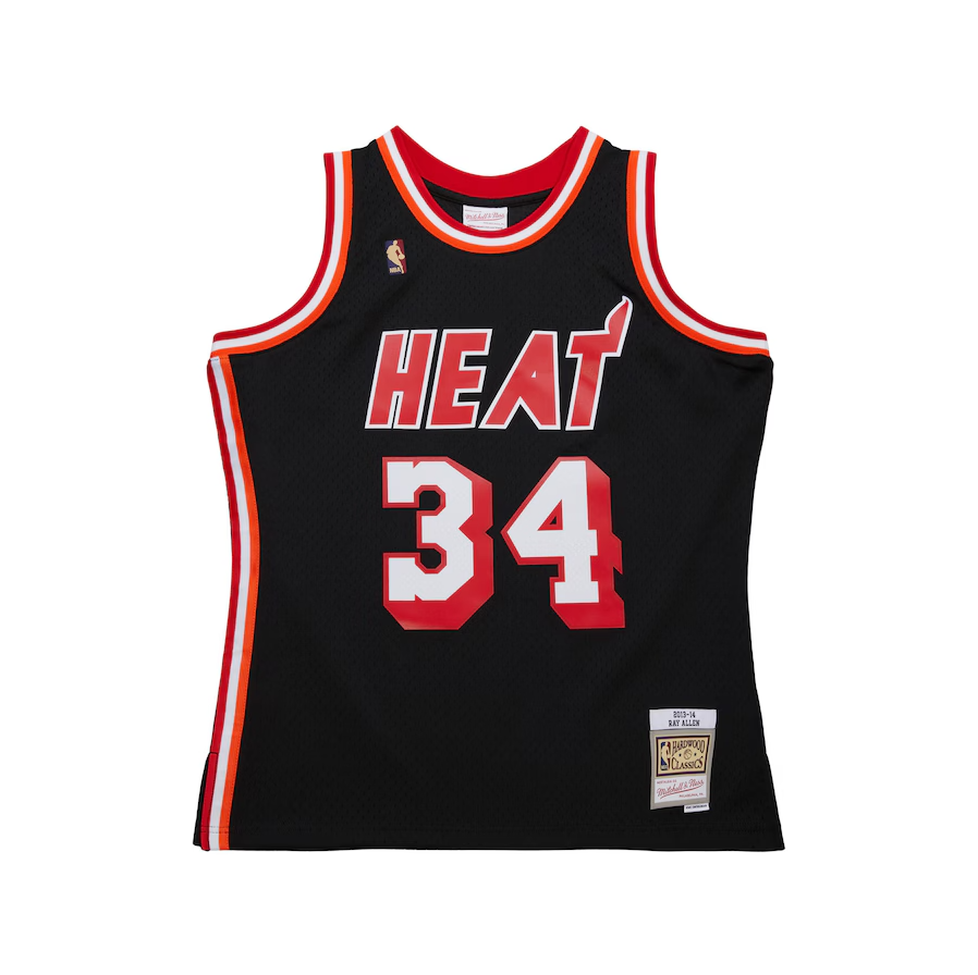 Jersey Swingman Miami Heat Mitchell & Ness Hardwood Classics 2013/14