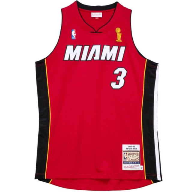 Jersey Authentic Miami Heat Dwyane Wade 2005/06
