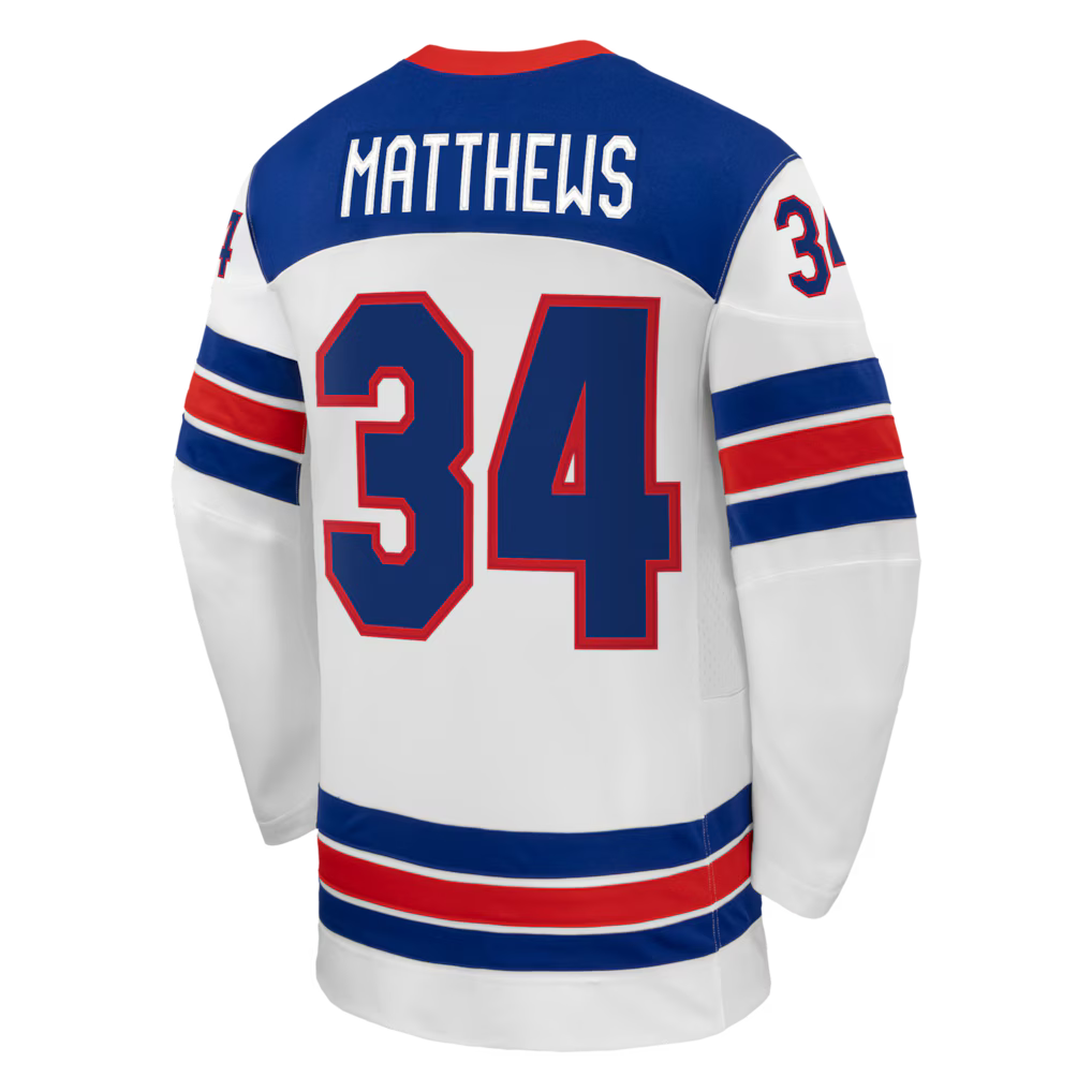 Jersey USA Olympics de Winter 2026 White