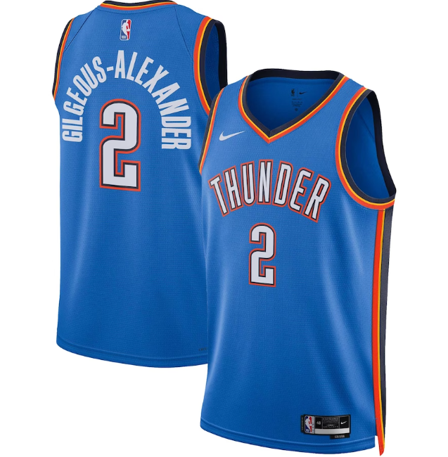 Jersey NBA Oklahoma City Thunder Icon Edition