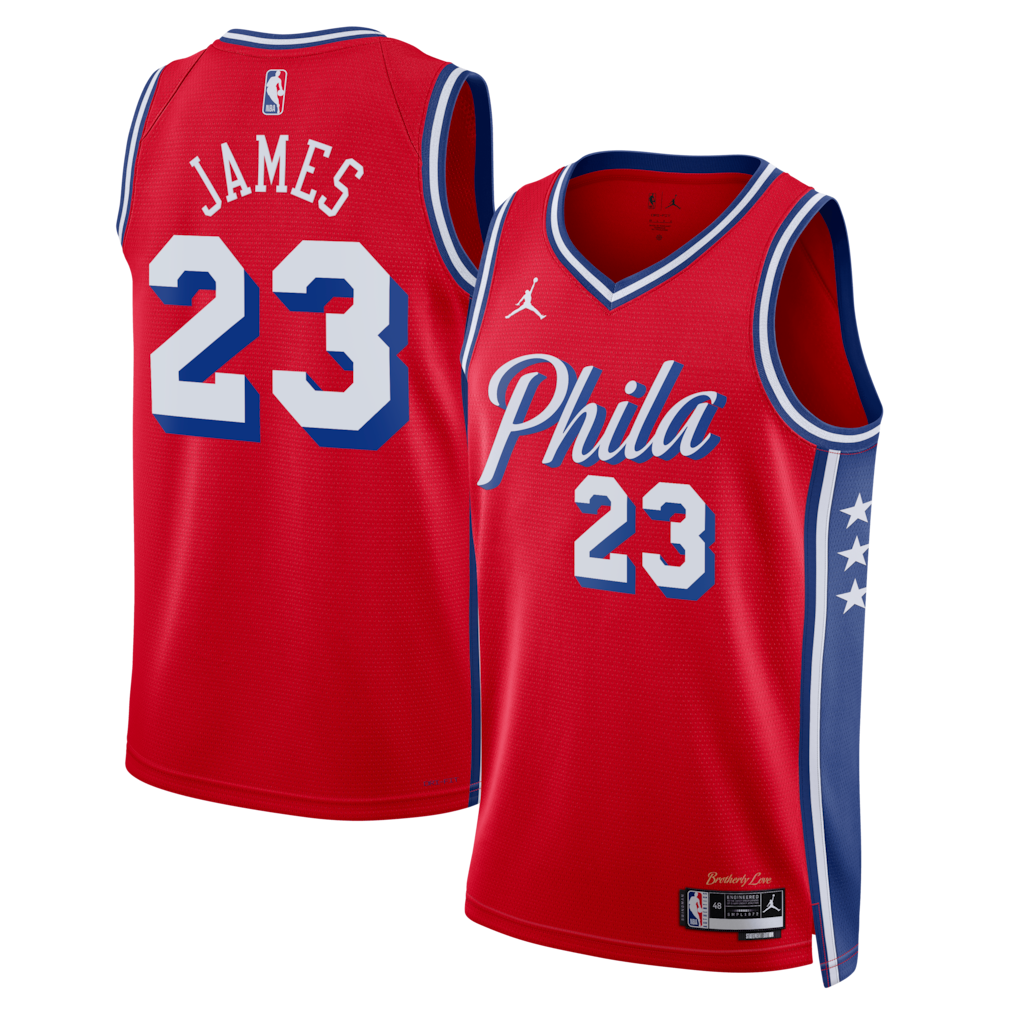 Jersey NBA Philadelphia 76ers Statement Edition LeBron James