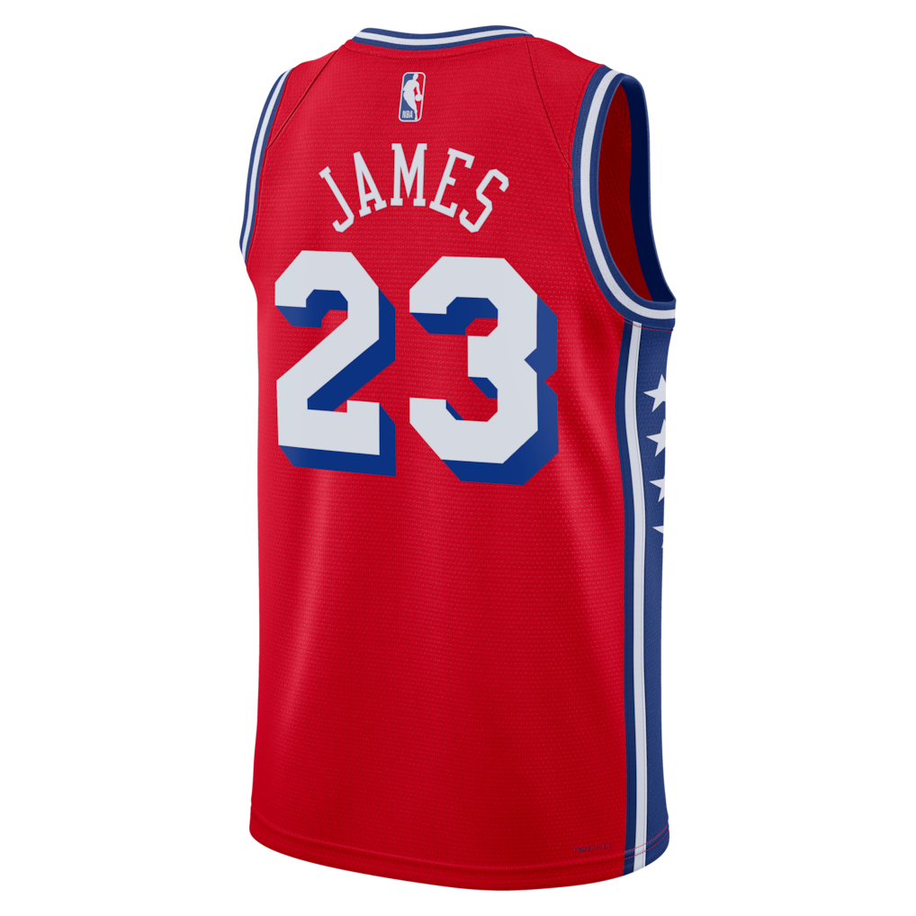 Jersey NBA Philadelphia 76ers Statement Edition LeBron James