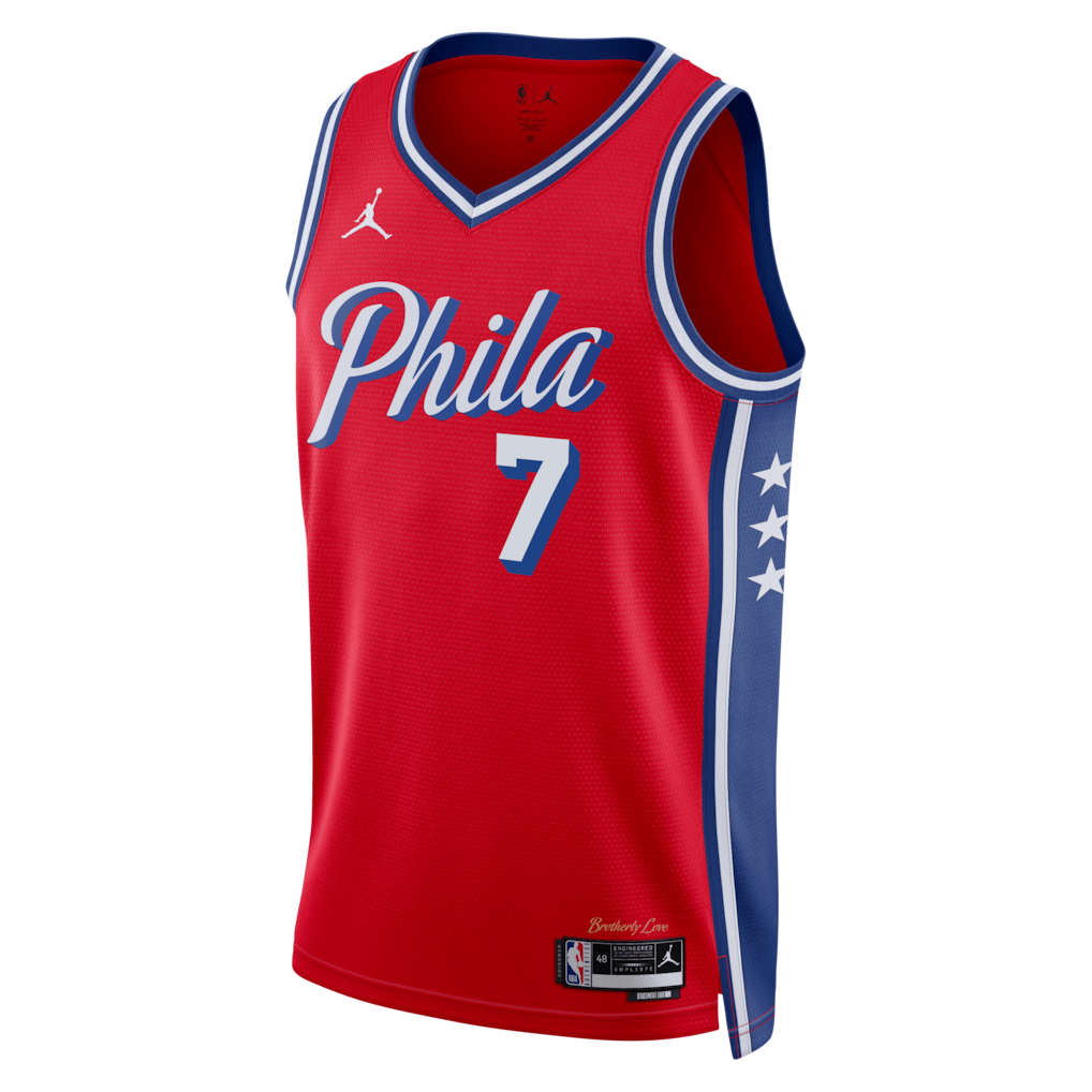 Jersey NBA Philadelphia 76ers Statement Edition Jaylen Brown