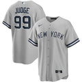 MLB New York Yankees Jersey Gray Fan