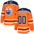 NHL Edmonton Oilers Jersey Orange