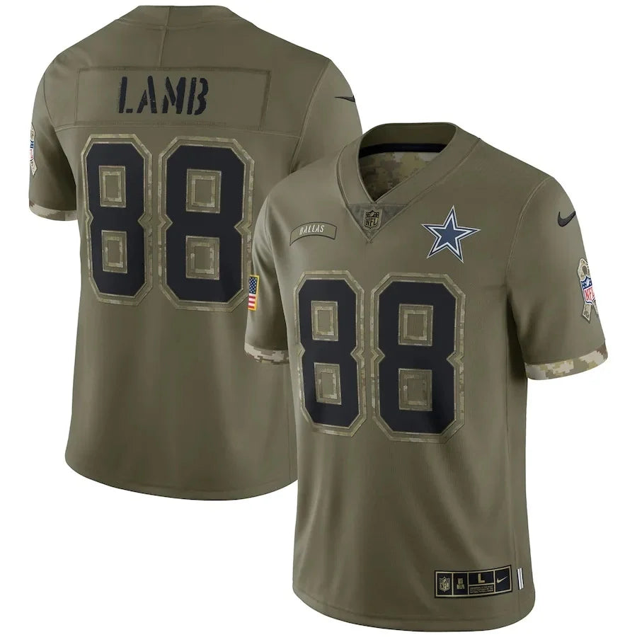 Jersey NFL Dallas Cowboys Salute To Service Vapor Limited 2022