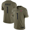 NFL Arizona Cardinals Vapor Limited Jersey Salute To Service 2022