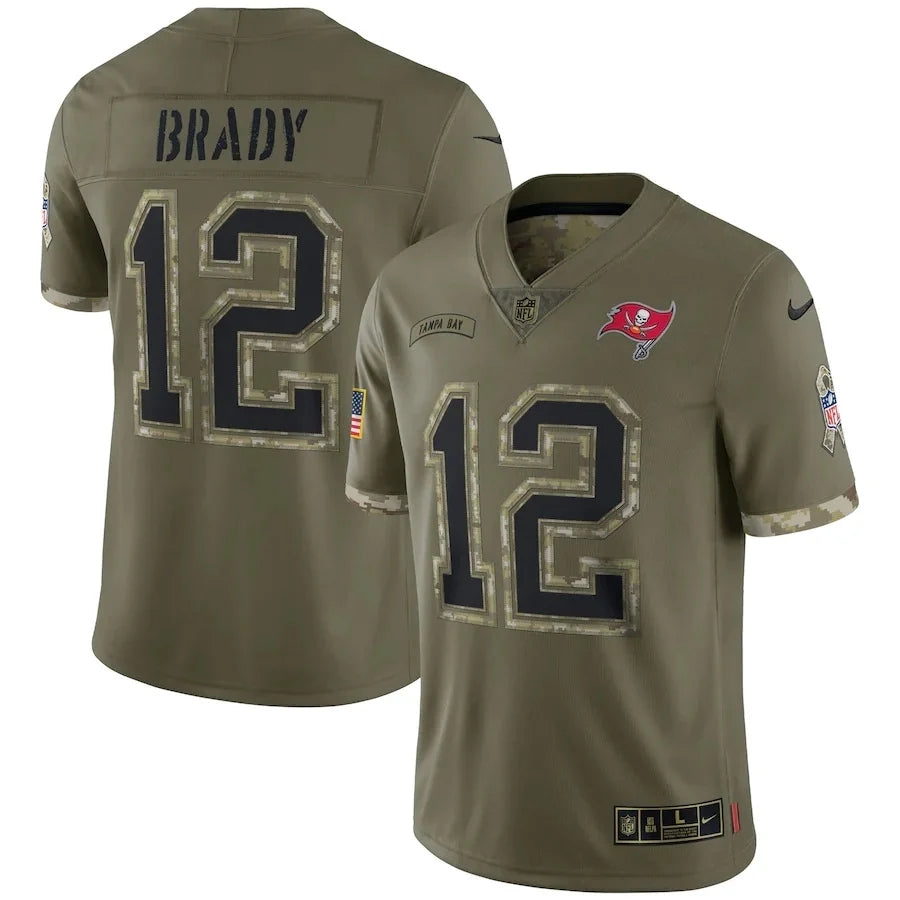 Jersey NFL Tampa Bay Buccaneers Vapor Limited Salute To Service 2022