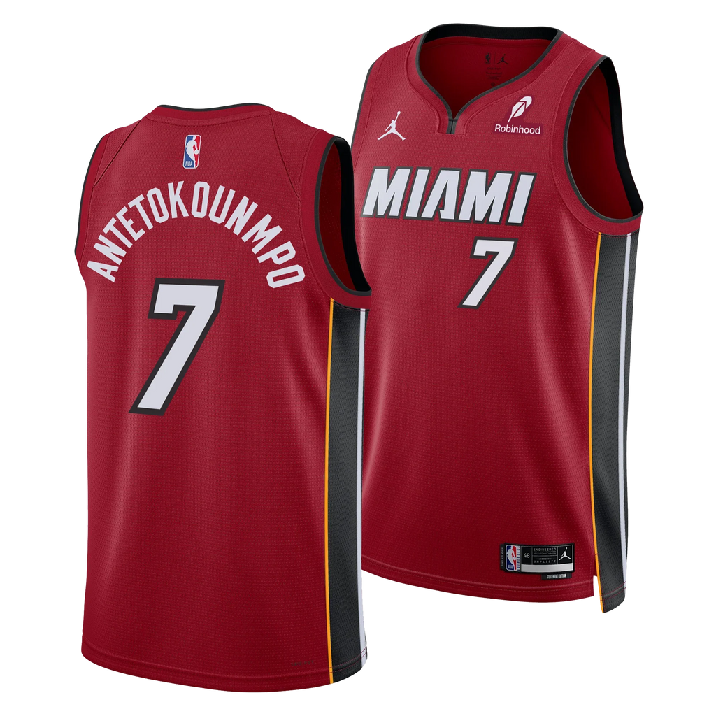 Jersey NBA Miami Heat Statement Edition Giannis Antetokounmpo