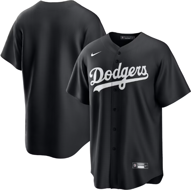 MLB Los Angeles Dodgers Jersey Black