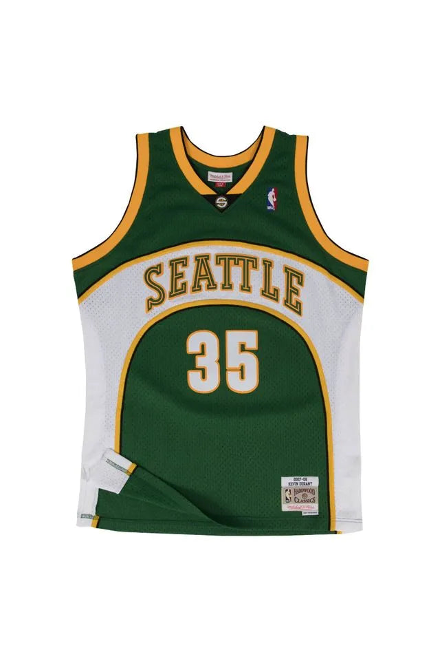 Jersey Swingman Seattle Supersonics Mitchell & Ness Hardwood Classics 2006/07 Green