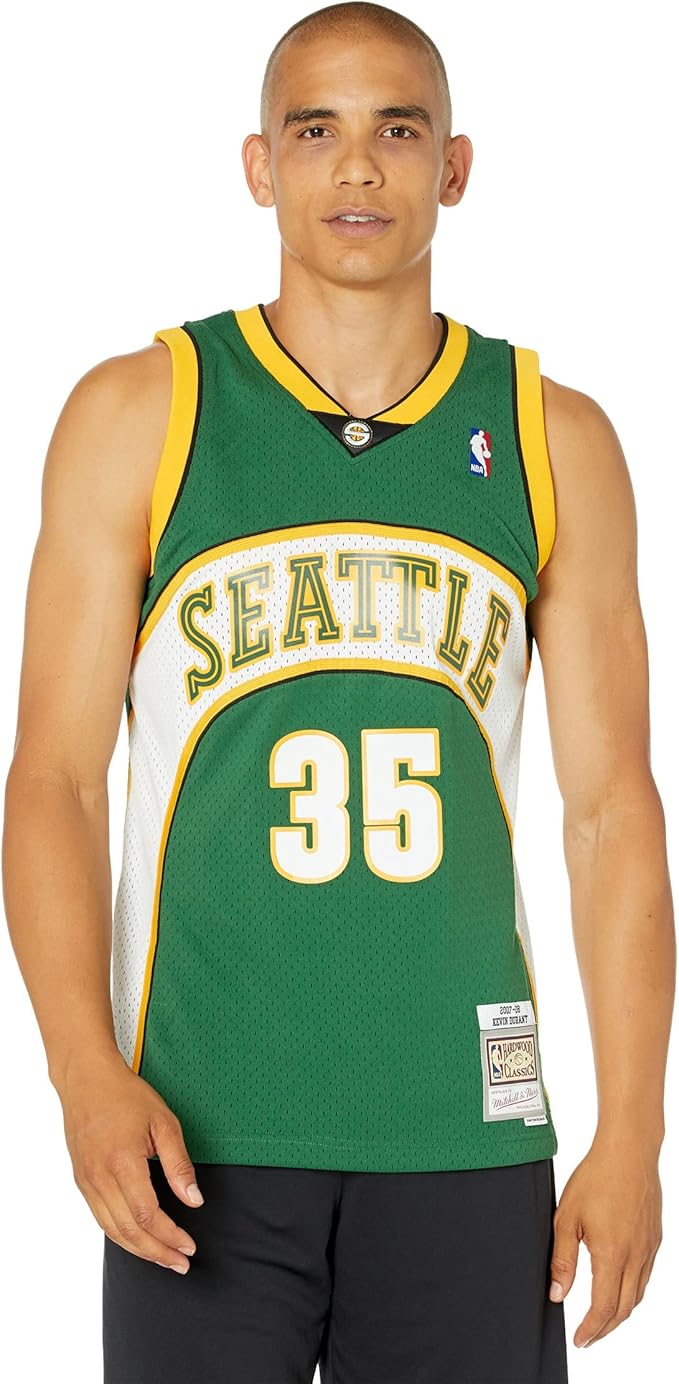 Jersey Swingman Seattle Supersonics Mitchell & Ness Hardwood Classics 2006/07 Green