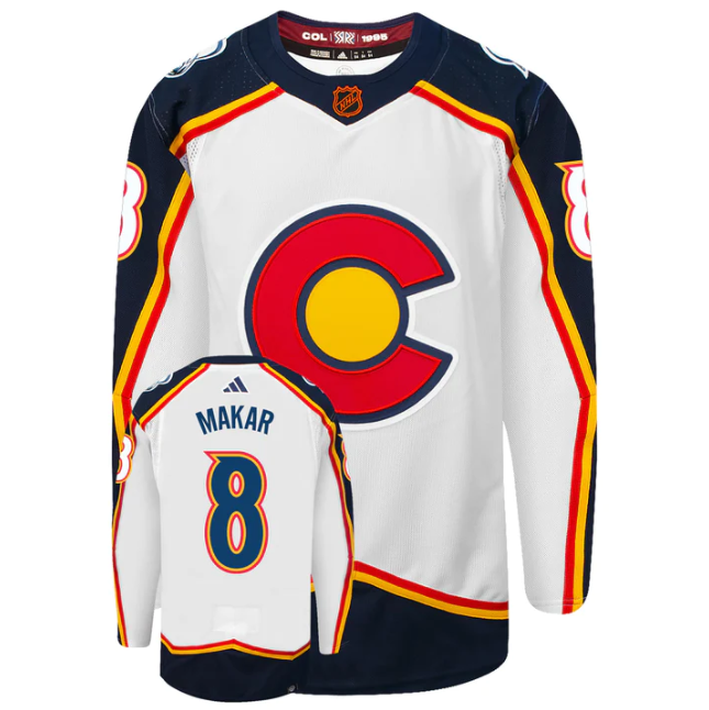 NHL Colorado Avalanche Reverse Retro 2.0 Jersey White