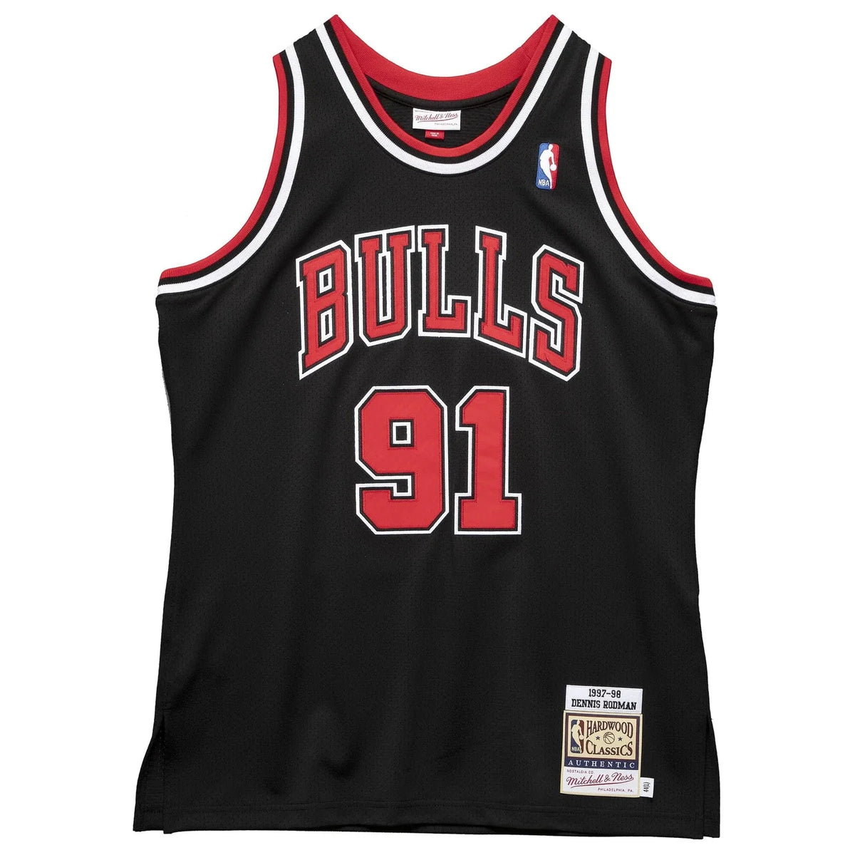 Jersey Authentic Chicago Bulls Dennis Rodman 1997/98