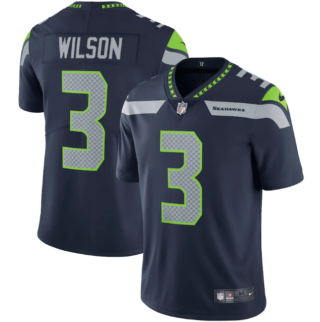NFL Seattle Seahawks Vapor Limited Jersey Blue